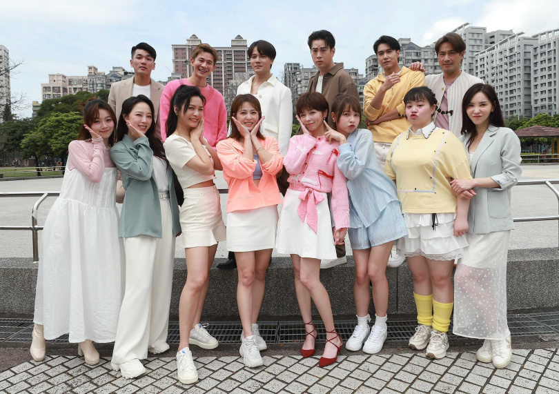 《好運來》公開二代演員群，包括蘇晏霈、王瞳、傅子純、曾子益、黃文星、謝京穎、林筳諭、何蓓蓓、吳東諺、吳政澔、洪浩竣、宮美樂、徐千京、程雅晨。（圖／民視）