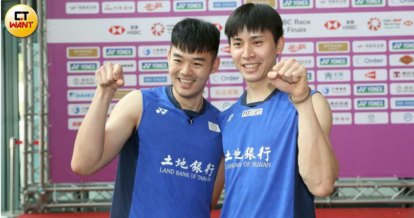 王齊麟和邱相榤首次在台比賽，王齊麟則期盼打破過往魔咒，爭取最佳成績。（圖／劉耿豪攝）