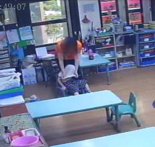 市議員曝高雄某幼兒園職員不當對待幼童。（圖／翻攝自臉書＠liyahui0830）