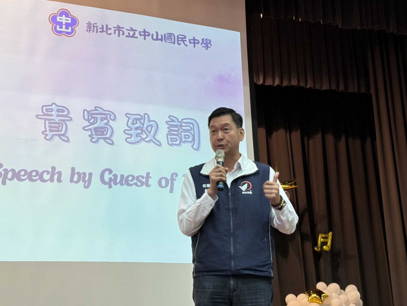 新北市議員林國春（圖）認為新北缺乏的兒童醫療該在板橋醫療園區補足。（圖／翻攝自新北市議員林國春臉書）