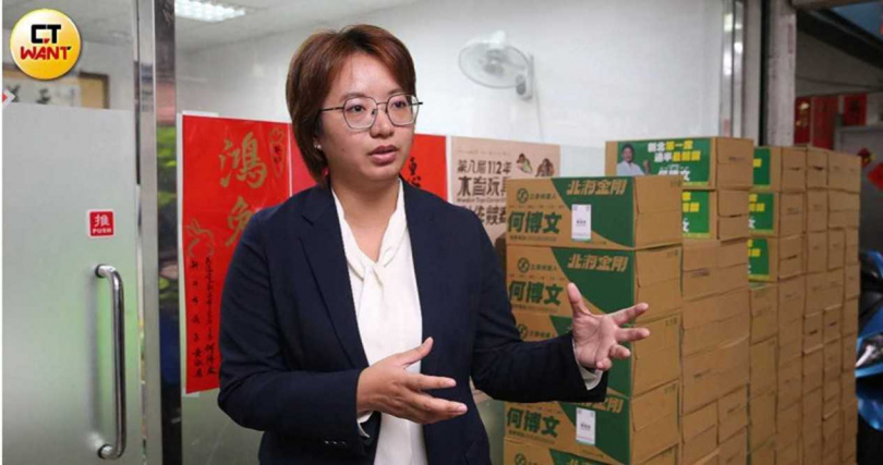 新北市議員黃淑君（圖）認為專案報告警政問題是重視的表現。（圖／趙世勳攝）