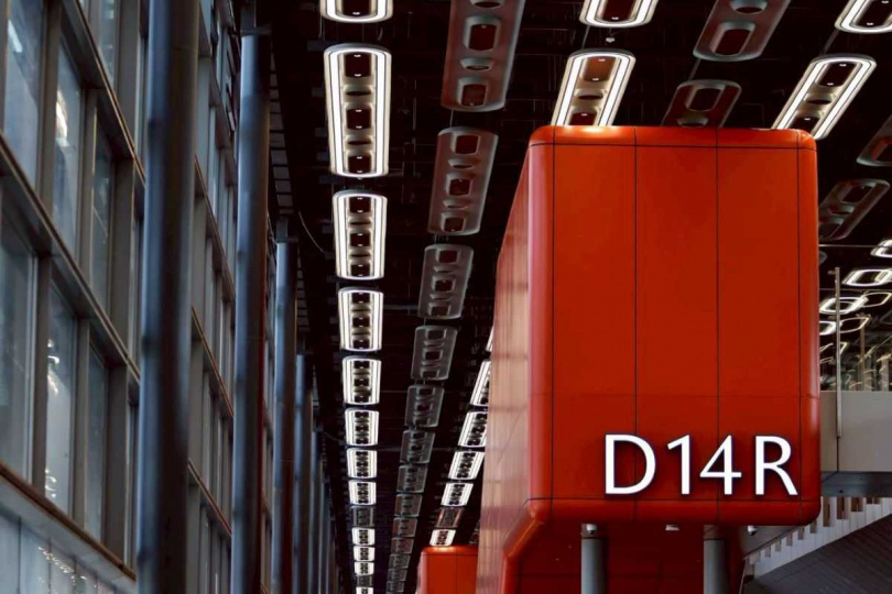 北登機廊廳工程克服各項施工困難與發展挑戰,即將展開試營運。(圖片提供/桃園機場)