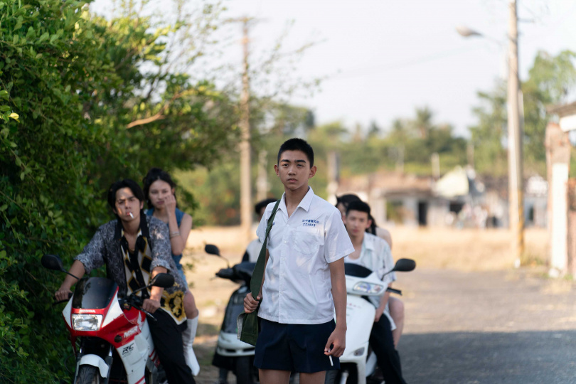 陳玄力坦言小時候很愛玩，跟片中的叛逆少年類似。（圖／百景映畫提供）