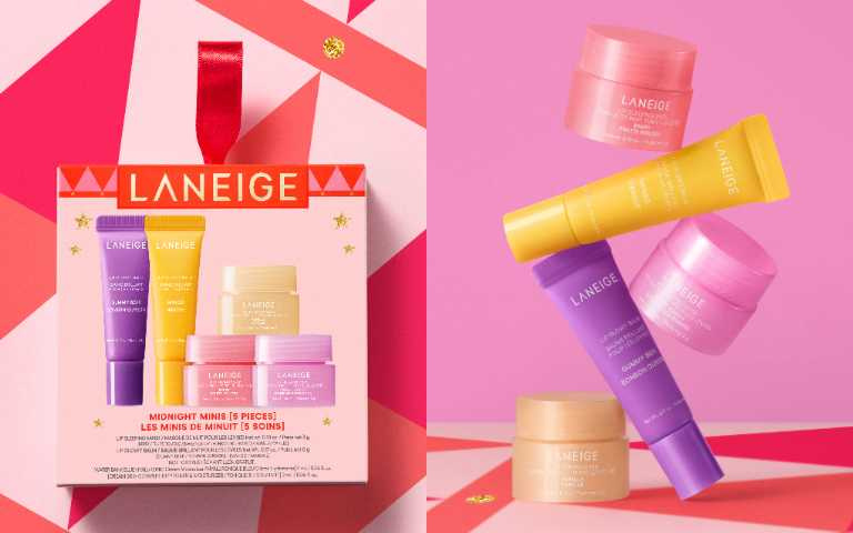 蘭芝 奇想樂園經典潤唇夢幻禮盒／700元（圖／品牌提供）