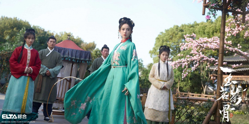 《玉茗茶骨》娜札飾演「榮善寶」對事業有著極致的痴心。（圖／愛爾達電視）