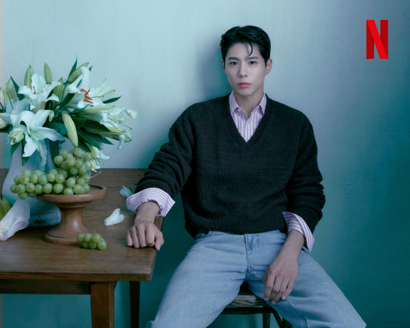 《苦盡柑來遇見你》拍攝期間，朴寶劍正在念碩士，同時還演出音樂劇，身兼三職。（圖／Netflix提供）