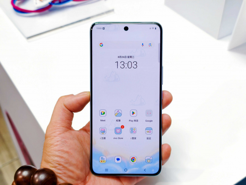 vivo V60。（圖／廖梓翔攝）