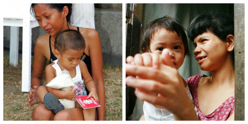 許多Kopino孩童自出生便被韓籍父親棄養，由菲律賓單親母親獨自撫養，生活條件艱困。