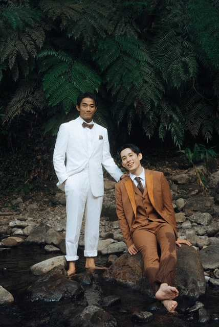 初孟軒和徐鈞浩劇中又甜又虐。（圖／公視+）