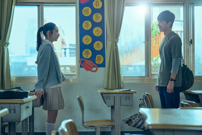 曾敬驊與李沐對影集得到好成績相當開心。（圖／Netflix提供）