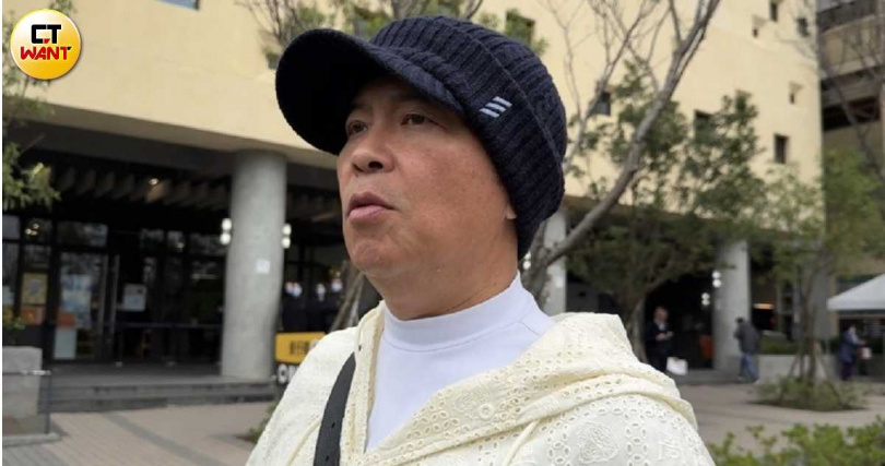 曾國城透露在現場敬了林光寧一杯,很感謝Summer的細心安排。(圖/蘇聖倫攝)