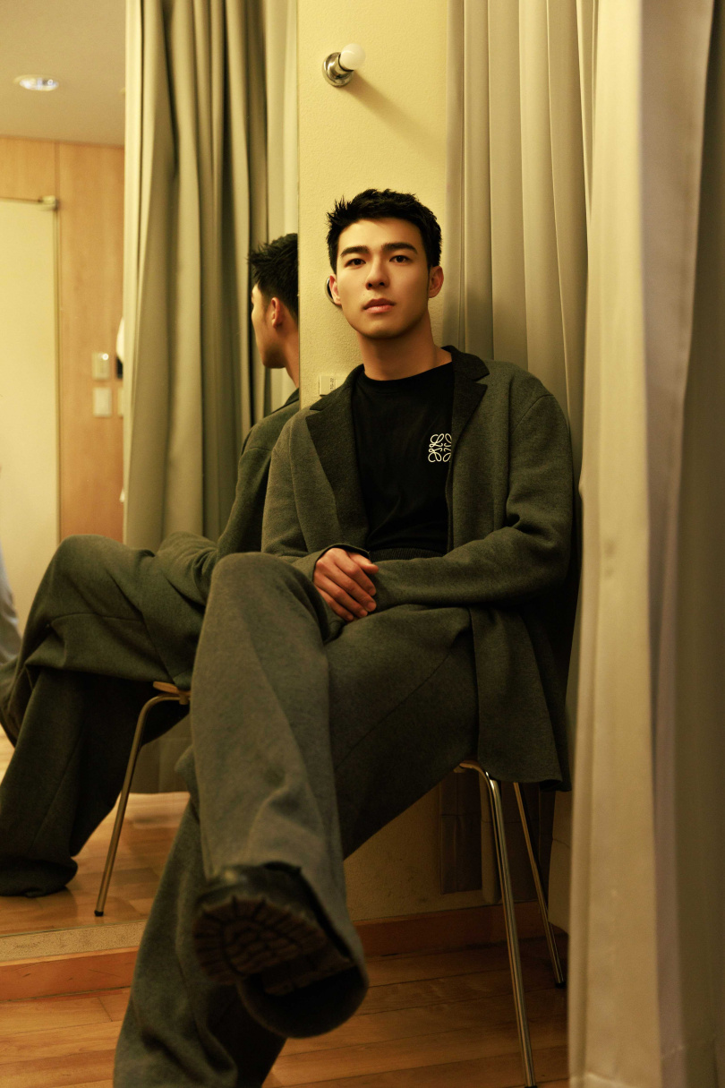 陳昊森被導演何潤東要求「不要太帥」。（圖／藝嘉壹）