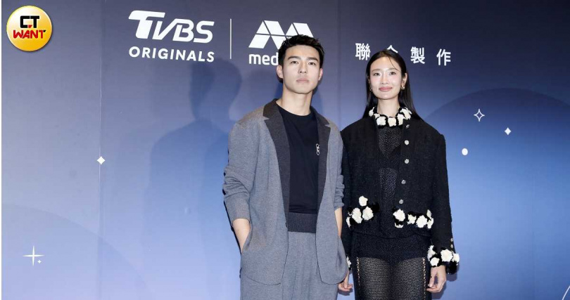 陳昊森與泰國女演員Aokbab茱蒂蒙組CP（圖／侯世駿攝）