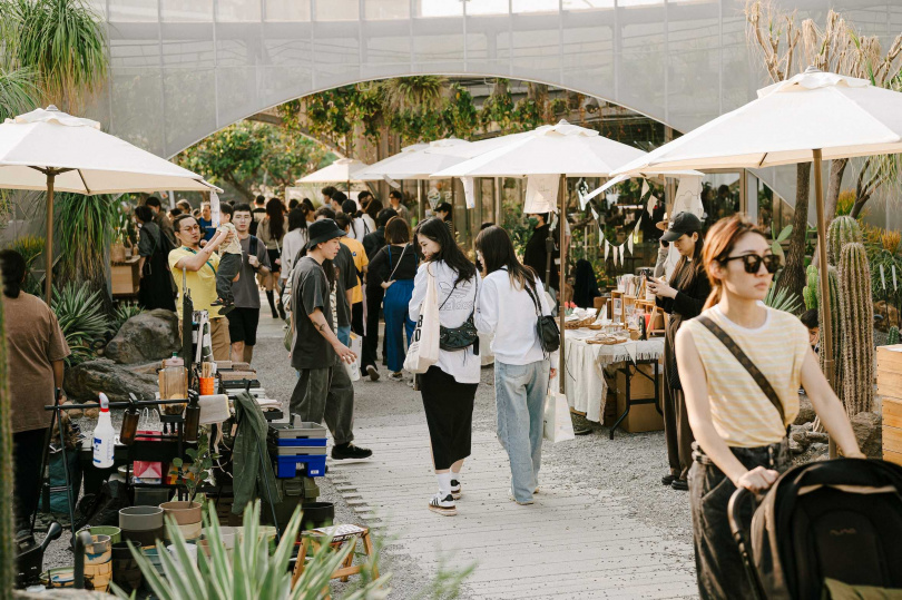 PARK2草悟廣場過年期間將有塔可、角落、小蝸牛主題市集陸續登場。（圖／勤美集團）