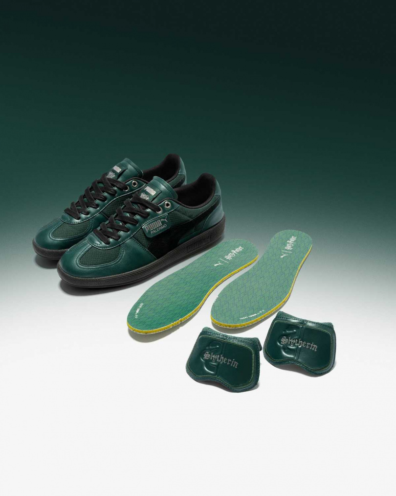 PUMA Palermo HARRY POTTER(史萊哲林)／3,580 元（圖／品牌提供）