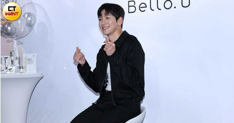 池昌旭感謝粉絲的應援及愛戴，再次向喜歡他的人表達愛意。（圖／焦正德攝）