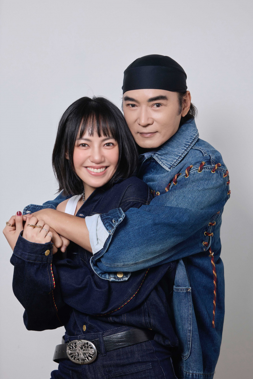 因為旺旺孝親獎的合作，讓焦恩俊、焦曼婷父女感情大大升溫。（圖／樂昕娛樂提供）