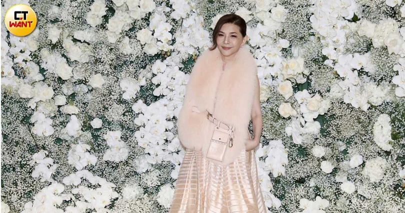 張清芳讚許瑋甯孝順。(圖/侯世駿攝)