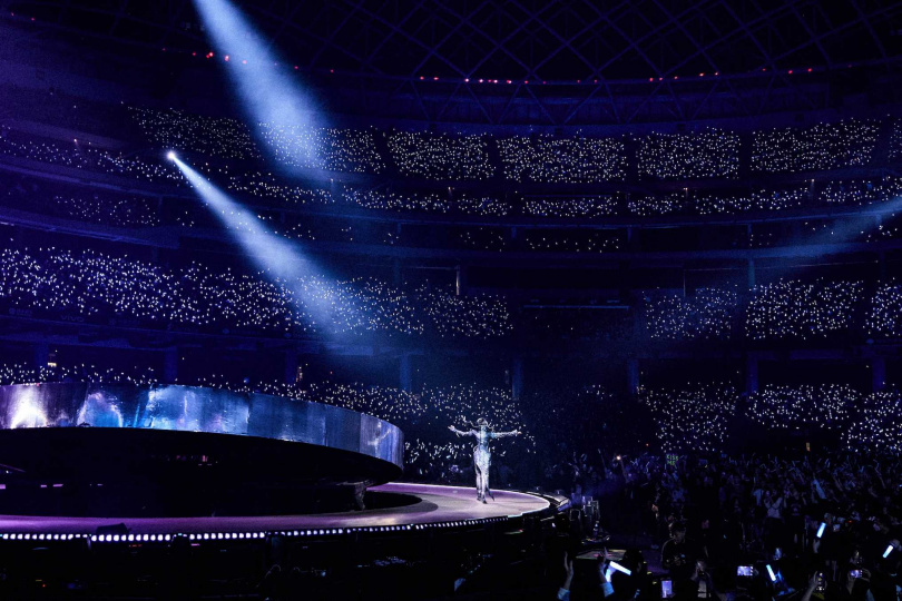 蔡依林透露加場意願，立即引爆全場4萬人歡呼。（圖／凌時差提供）