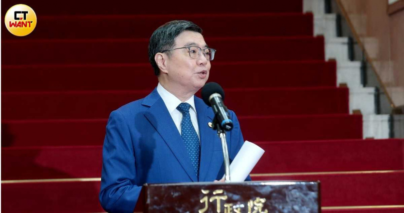 閣揆卓榮泰（圖）對總統已公布之部分法令「不副署」也引起質疑。（圖／周志龍攝）