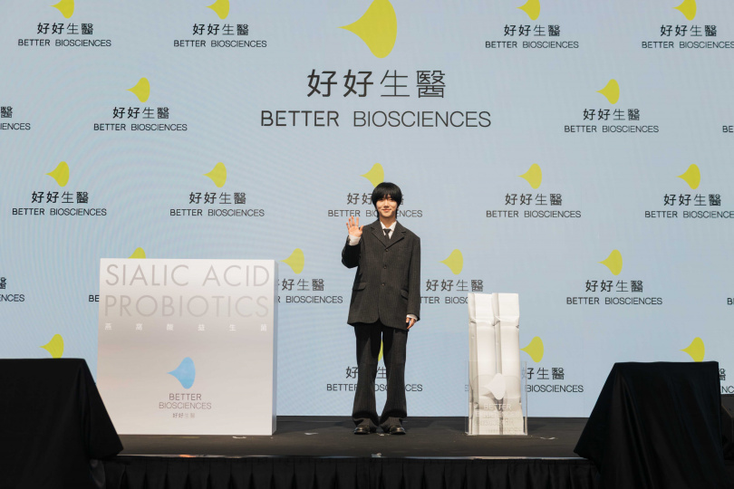 為了理想狀態，藝聲非常自律不吃晚餐。（圖／好好生醫提供）