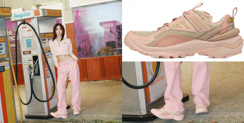 Onitsuka Tiger 鬼塚虎粉色 LAPLUNG/7,580元(圖/品牌提供)