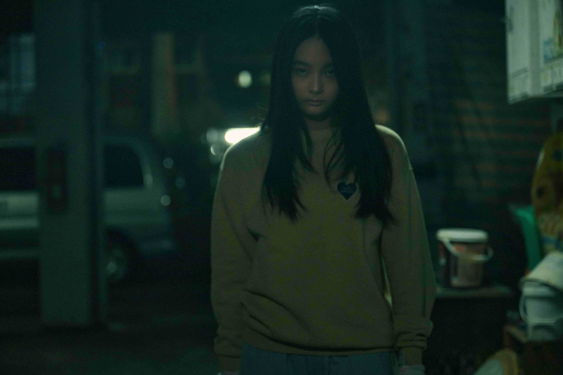 邵奕玫《祭弒》中邪神情與動作戲表現亮眼。(圖/威視電影)