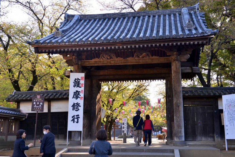 無量壽寺北院今天已改名為「喜多院」。（圖／吳德亮攝）