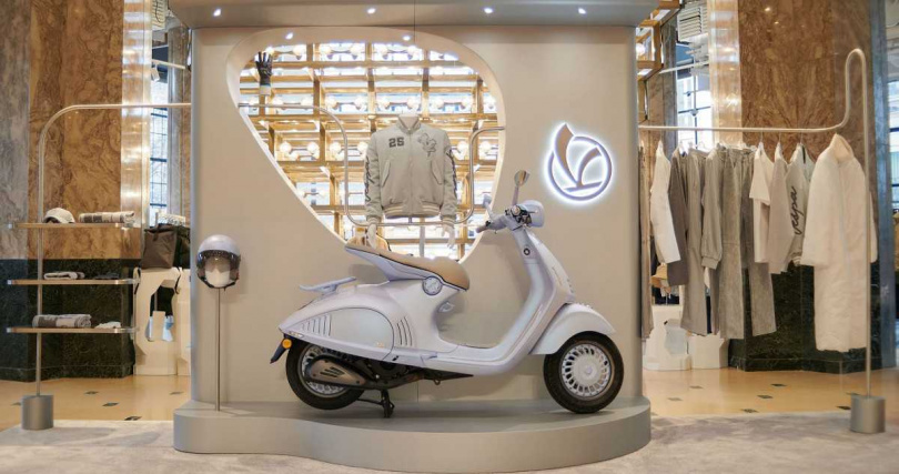 Vespa 將於2025年第一季在全球多個時尚地標百貨開設一系列快閃店(圖/Vespa提供)。
