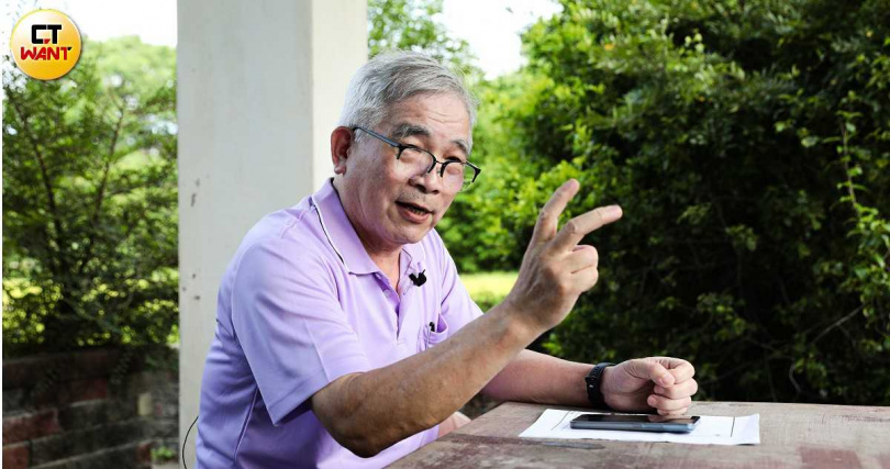 土生土長的璞玉自救會副理事長陳義旭怒批，過去新竹縣多起區段徵收卻沒有妥善利用土地，如今核定的142公頃璞玉計畫卻暴增為400公頃的區段徵收，簡直「空手套白狼」。（圖／黃耀徵攝）