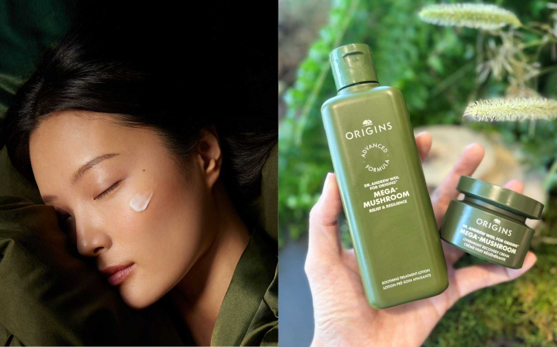 靈芝水+靈芝霜的組合=先穩肌再深度修護,對抗老化更有感。(圖/吳雅鈴攝、品牌提供)