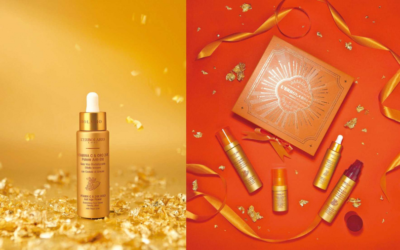 黃金逆齡光透美妍保養禮盒/特價8,999元(圖/品牌提供)