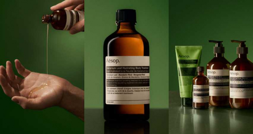 Aesop 天竺葵潤體精油 100mL/1,250元(圖/品牌提供)
