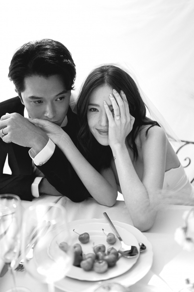 邱澤與許瑋甯結婚四年補辦婚禮，婚紗照也曝光。（圖／夏朵創意行銷）