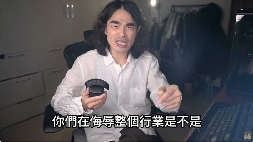 DK砲轟孫生裝受害者。（圖／翻攝自異色檔案YouTube）