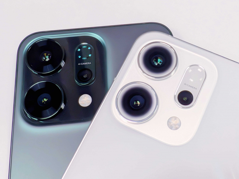 OPPO Reno 14鏡頭組。（圖／廖梓翔攝）