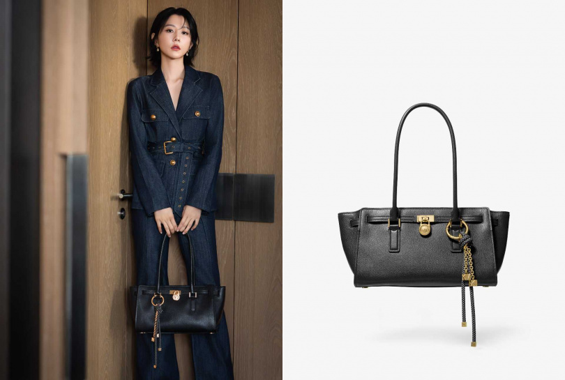 Michael Kors HAMILTON鎖頭包/15,000元(圖/品牌提供)