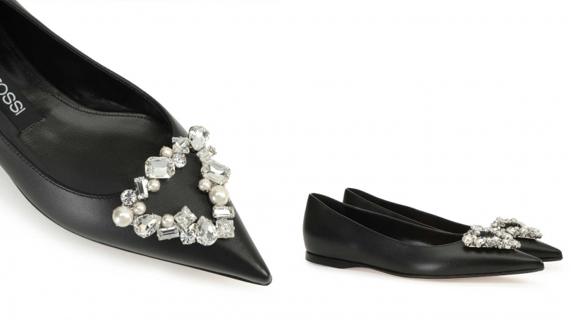 Sergio Rossi sr Godiva Precious芭蕾舞鞋／31,000元（圖／品牌提供）