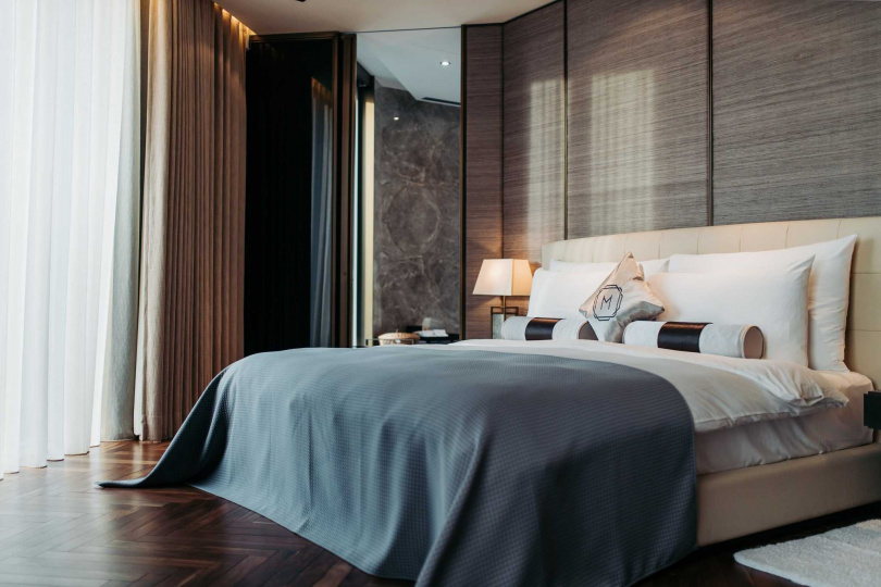 國泰飯店觀光事業推高鐵聯票專案，入住慕軒飯店享加購高鐵票7折起優惠。（圖／國泰飯店觀光事業提供）