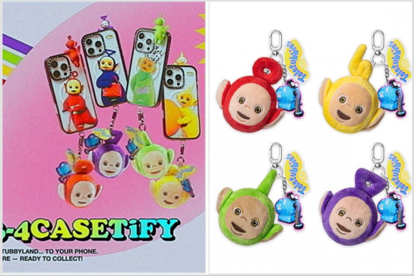 天線寶寶串珠鑰匙圈（1,380元）。（圖／品牌提供）