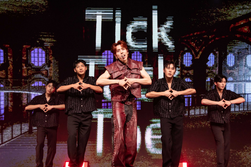 張東雨今在台北一連舉辦兩場個人FAN-CON，帶來多首動感歌曲。（圖／網銀提供）