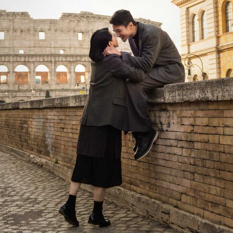 是元介元旦公開與經紀人結婚的喜訊。（圖／翻攝自是元介IG）