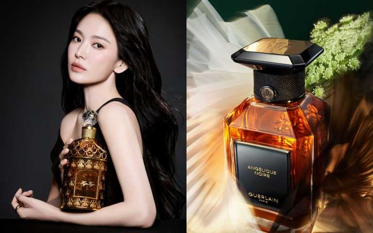 宋慧喬的專屬帝王蜂印瓶珍藏她摯愛的藝術沙龍香氛—幽夜白芷淡香精L’Art & La Matière Angélique Noire（圖／品牌提供）