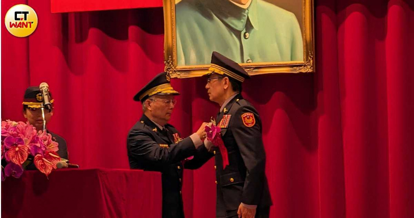 邱紹州20日接任刑事局局長。（圖／林冠吟攝）