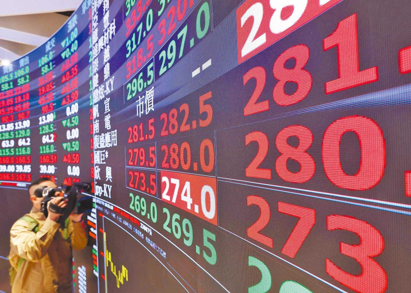 台股登頂創新高站上3萬2千點，台灣富豪身價也跟著波動。（圖／報系資料照）&nbsp;