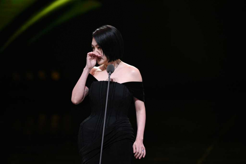 小S直到金鐘頒獎典禮才短暫復出擔任頒獎嘉賓。（圖／三立提供）