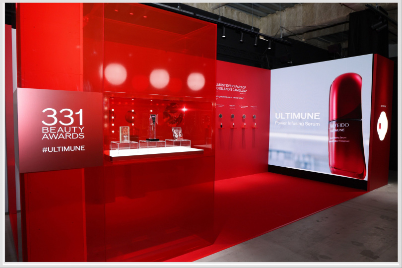 資生堂SHISEIDO近期在東京表參道原宿Yodobashi J6打造「ULTIMUNE with LISA POP UP EVENT」快閃店（圖／品牌提供）（圖／品牌提供）