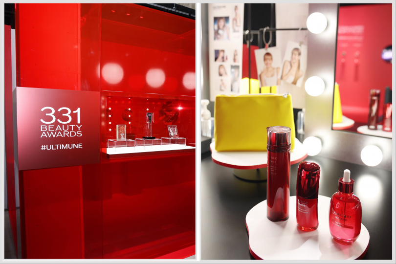 SHISEIDO資生堂國際櫃山茶花系列。SHISEIDO 紅妍山茶花修護精華 15ml / 1,600元、30ml / 3,100元、50ml / 4,350元、75ml / 5,600元。（圖／品牌提供）