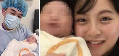 本月20日王齊麟與十元喜獲「麟兒」。（圖／翻攝自IG）