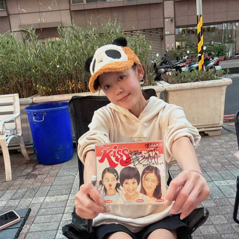 42歲裴琳近況曝光。(圖/翻攝自臉書,裴琳的虎咬咬)